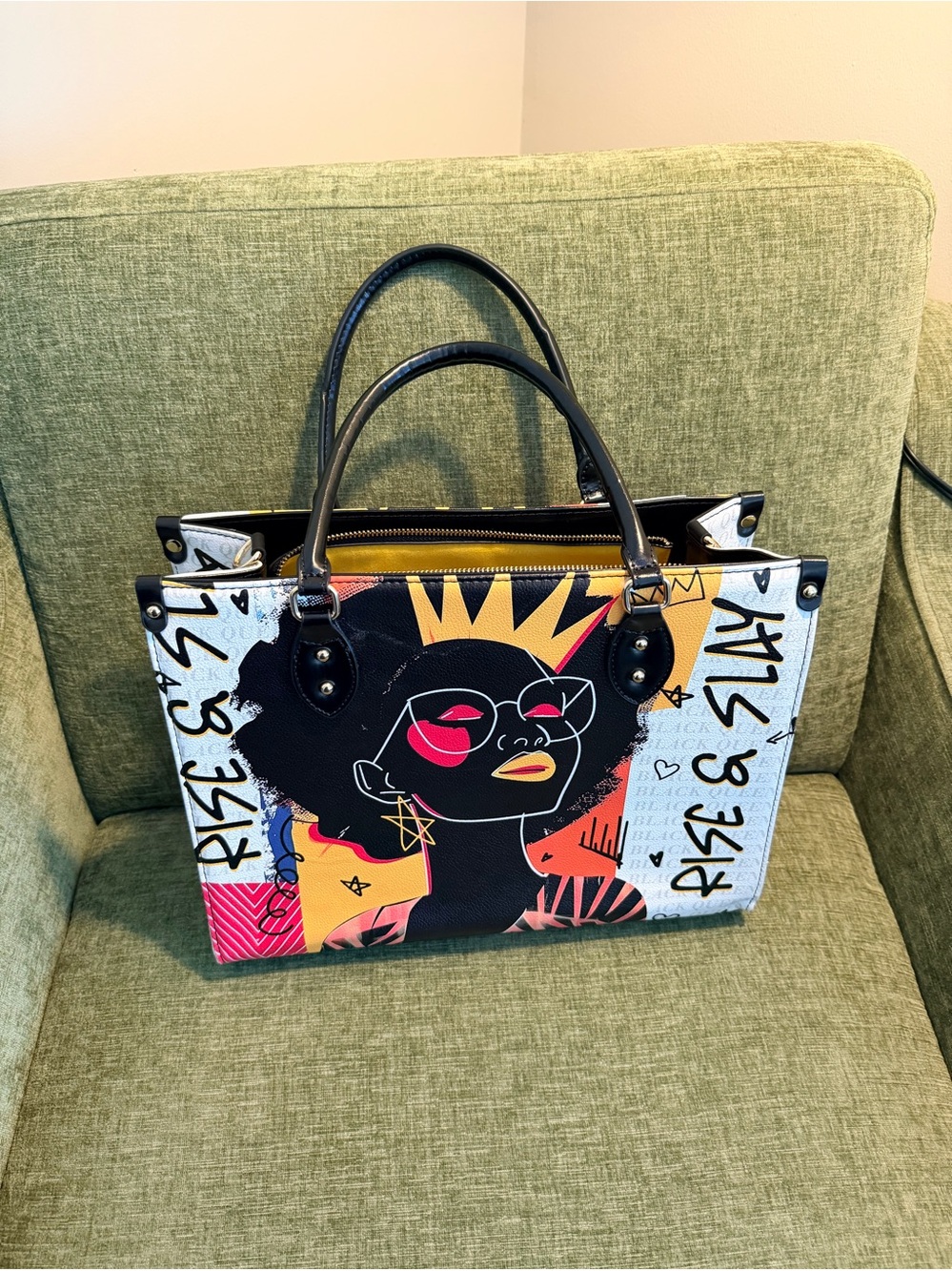 Afroyla “Aina” Coconut White Bag